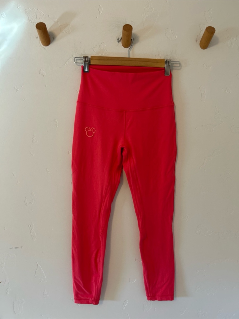 Disney x Lululemon Align Leggings Sz 6 Lip Gloss Pink EUC High Rise 23" Inseam